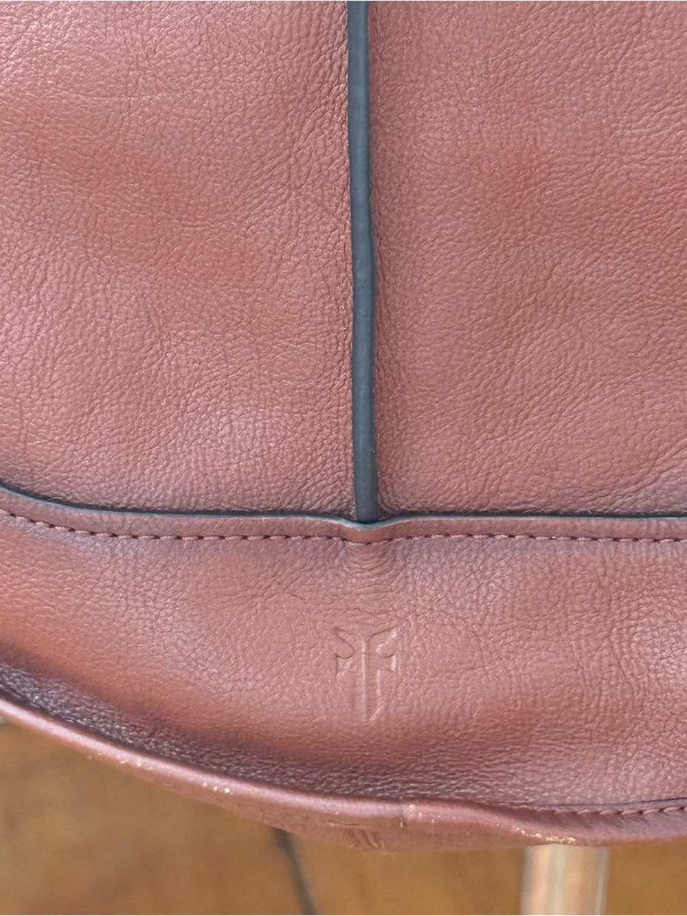 Frye Brown Leather Crossbody Bag - Picture 3 of 9